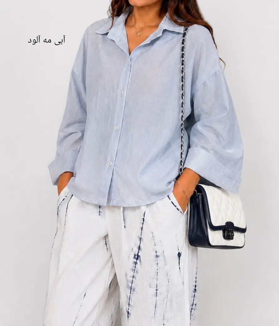 شومیز باکسی پری شانا کد 5923